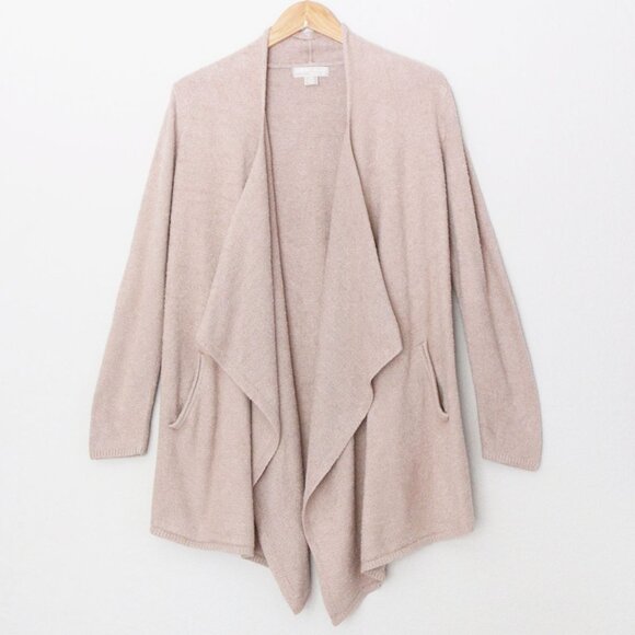 Barefoot Dreams CozyChic Lite Island Wrap Waterfall Open Front Cardigan Soft S/M - Picture 6 of 16